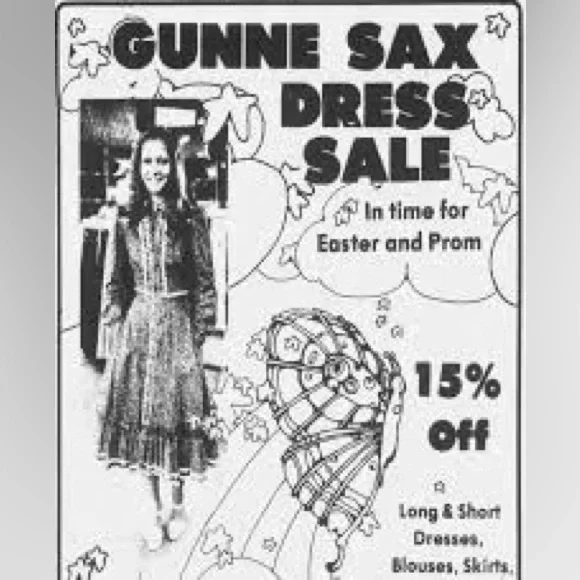 Gunne Sax “Jeunes Filles by Jessica, San Francisco” skirt - Picture 15 of 15